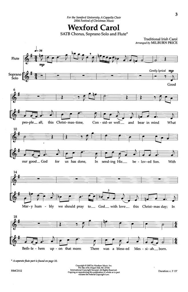 Wexford Carol